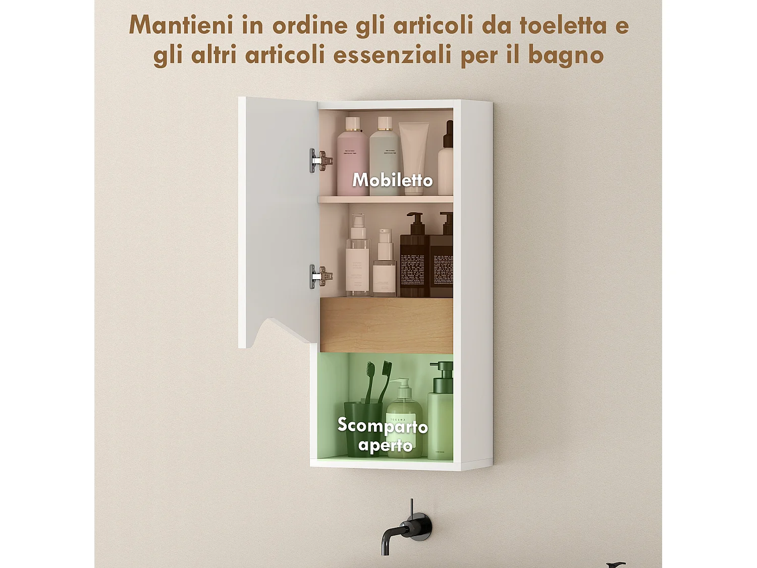 Set di 2 Lampade da Tavolo Moderne con Porte USB in Acciaio, Bianco
