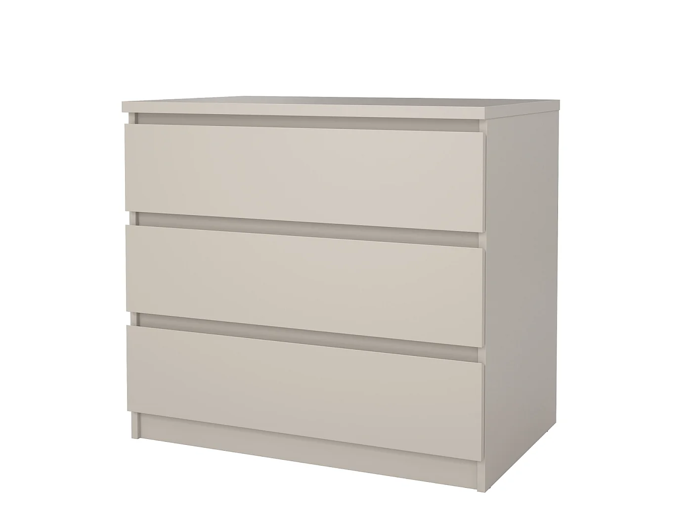 Dressoir Ylva - Cashmere Beige met 3 Lades - 77 x 50 x 70,1 cm