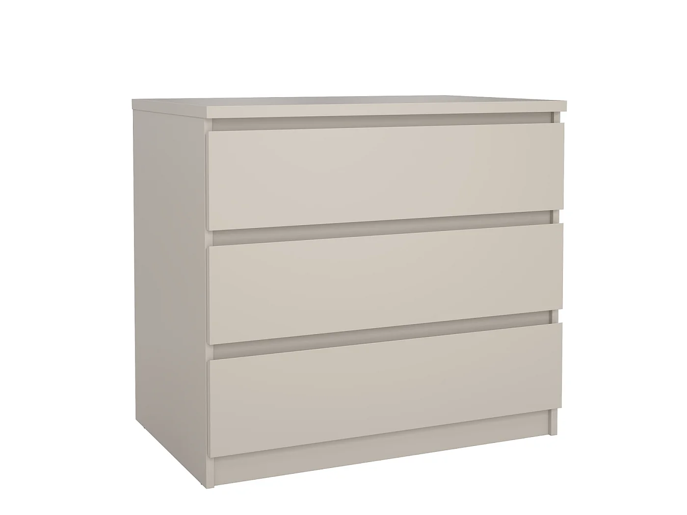 Dressoir Ylva - Cashmere Beige met 3 Lades - 77 x 50 x 70,1 cm
