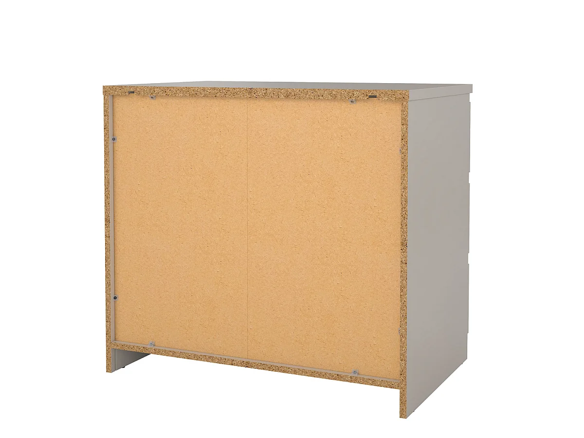 Dressoir Ylva - Cashmere Beige met 3 Lades - 77 x 50 x 70,1 cm