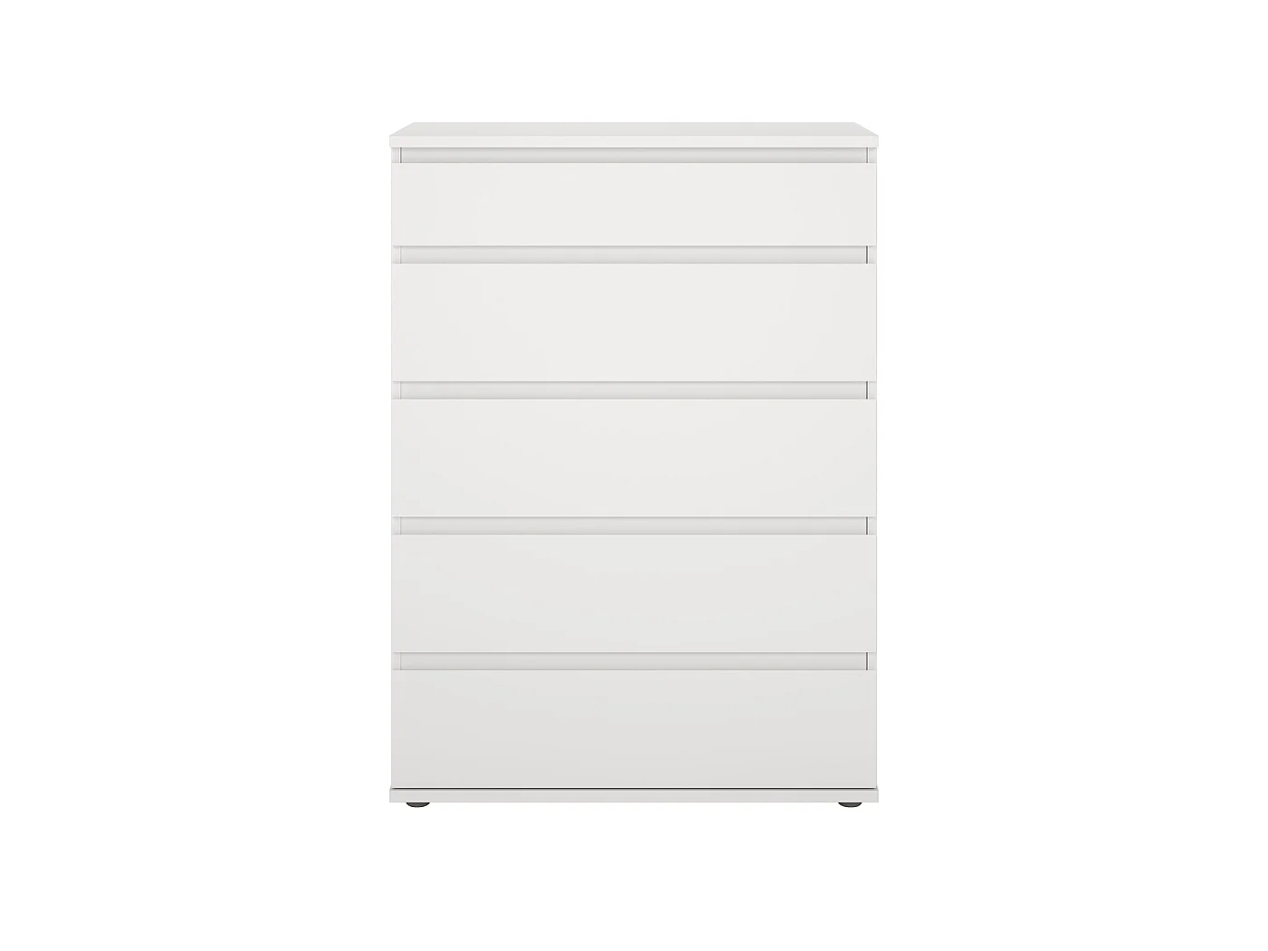 Ladekast Nova - Wit met 5 Lades - 76,8 x 40 x 106,6 cm