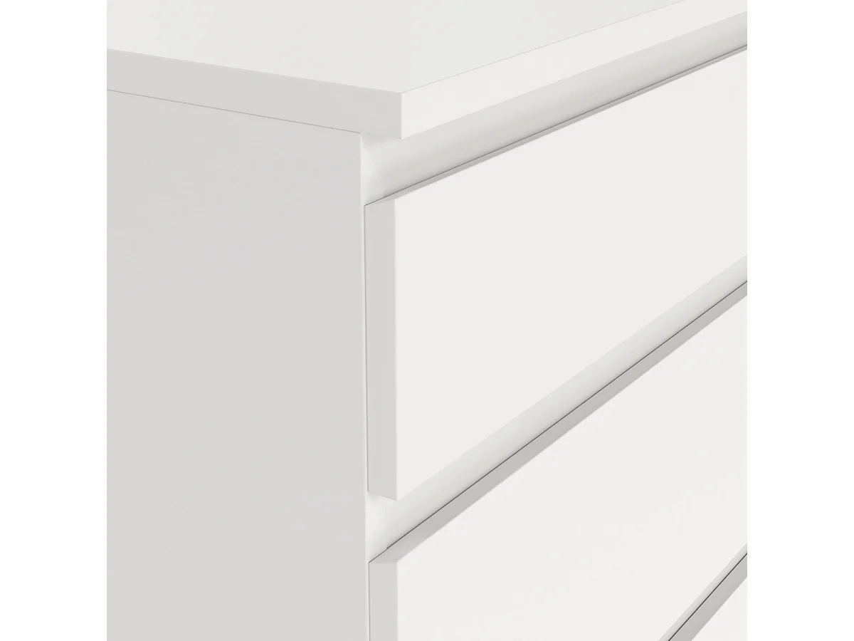 Ladekast Nova - Wit met 5 Lades - 76,8 x 40 x 106,6 cm
