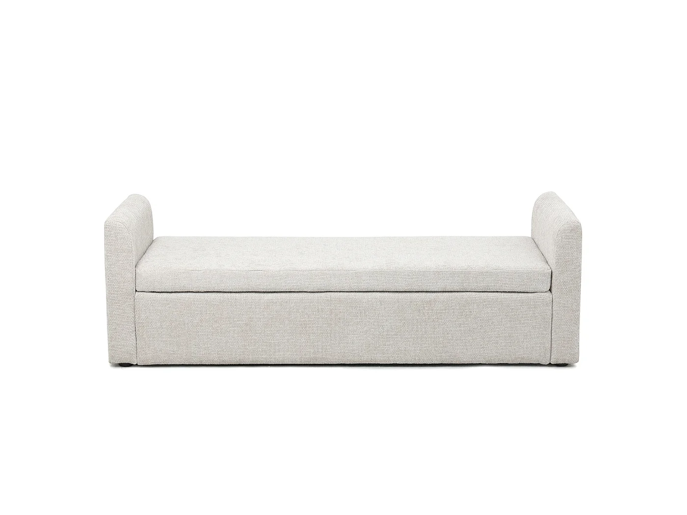 Opbergbank Calvin - Beige met Opbergruimte - 150 cm