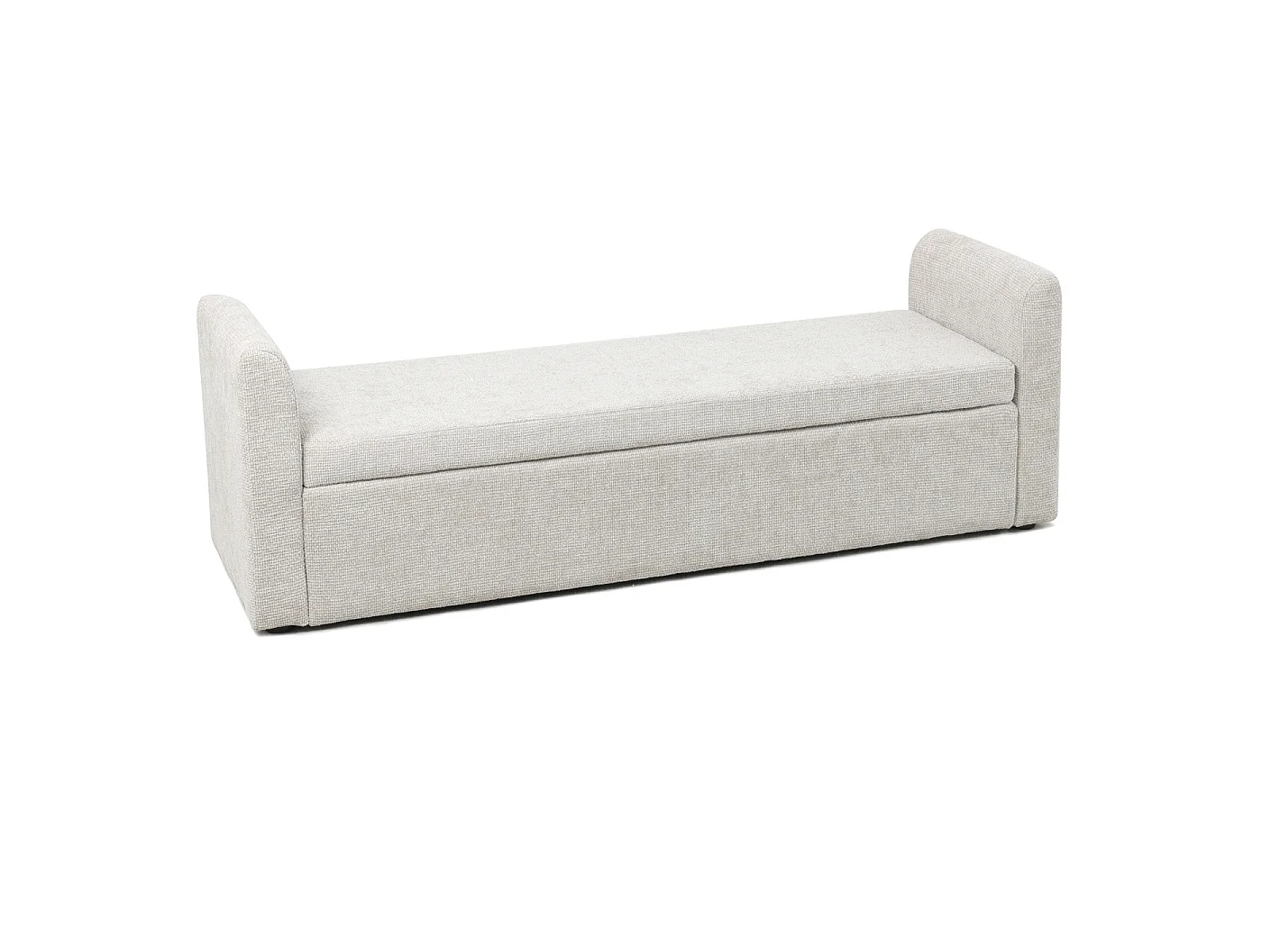 Opbergbank Calvin - Beige met Opbergruimte - 150 cm