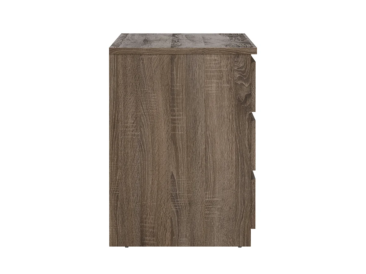 Dressoir Ylva Dubbel - Truffle Donkerbruin met 6 Lades - 153,8 x 50 x 68 cm