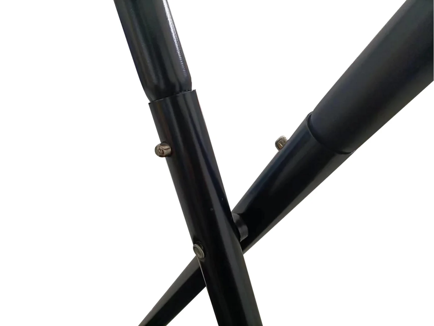 Inklapbare Statafel Piper - Rond Zwart - Ø 80 cm - Hoogte 110 cm
