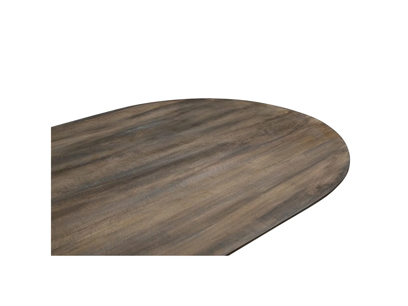 Eettafel Ava - Ovaal Mangohout Bruin - 240 x 100 x 77 cm - 6-8 personen