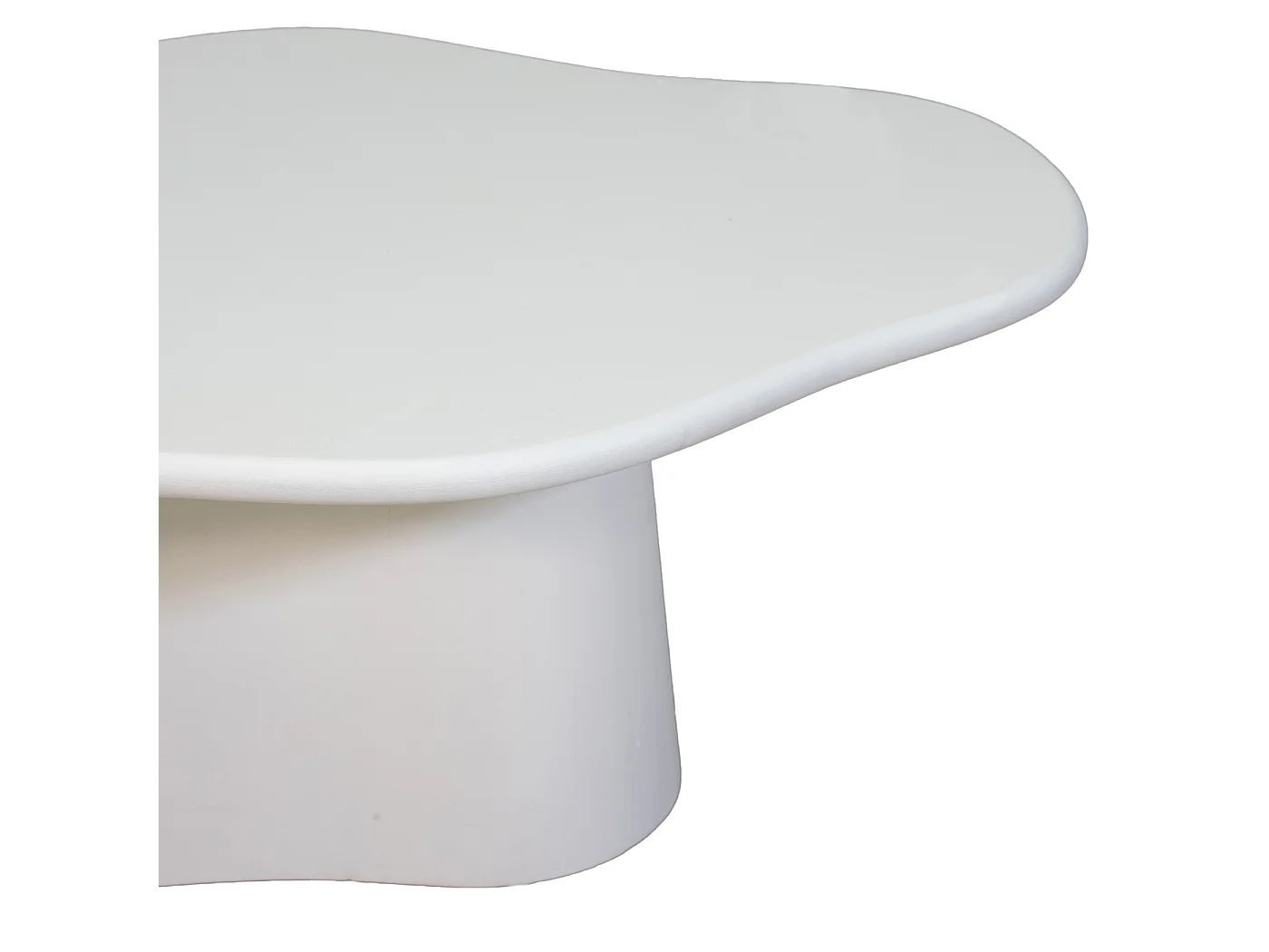 Salontafel Jessie - Organisch Beige Beton Ciré - 120 cm