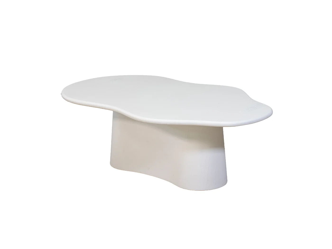 Salontafel Jessie - Organisch Beige Beton Ciré - 120 cm