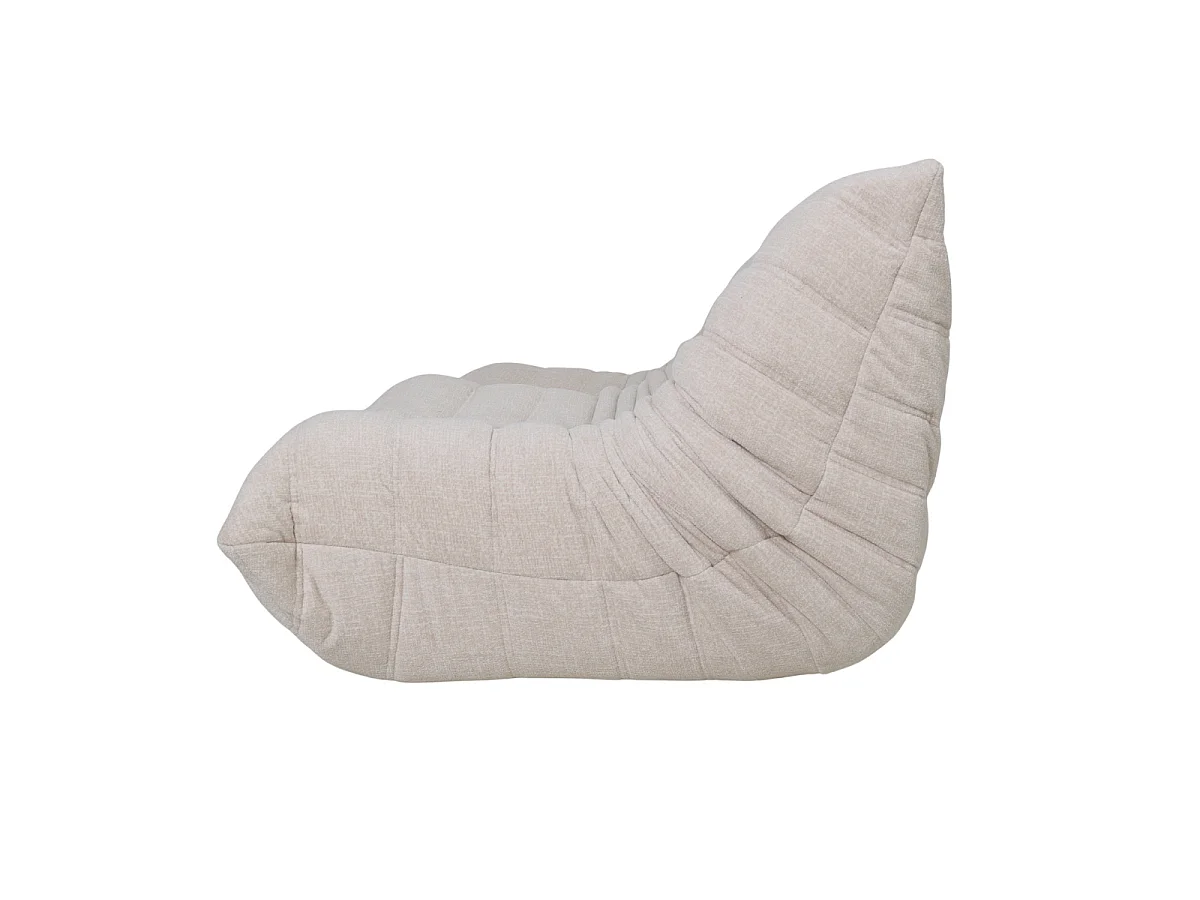 2-Zitsbank Bear - Beige Stof Zonder Armleuningen - 168 x 100 x 69 cm
