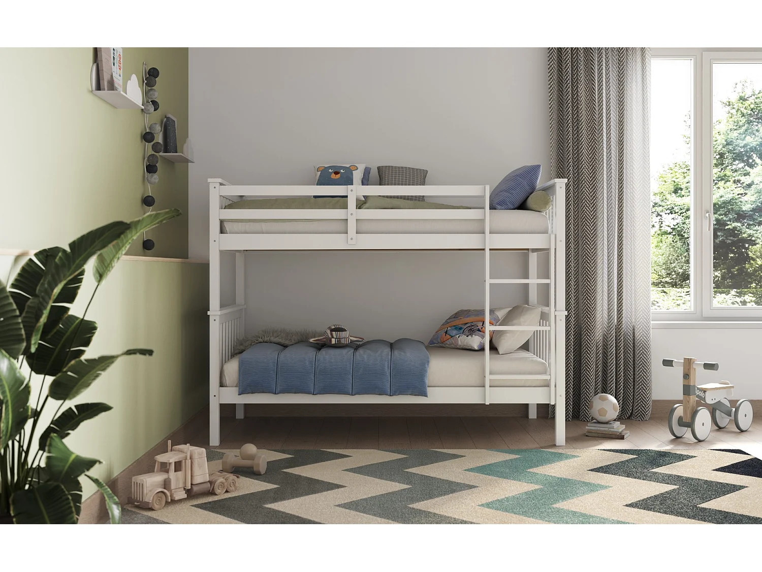 Flair Koop Bunk Bed White