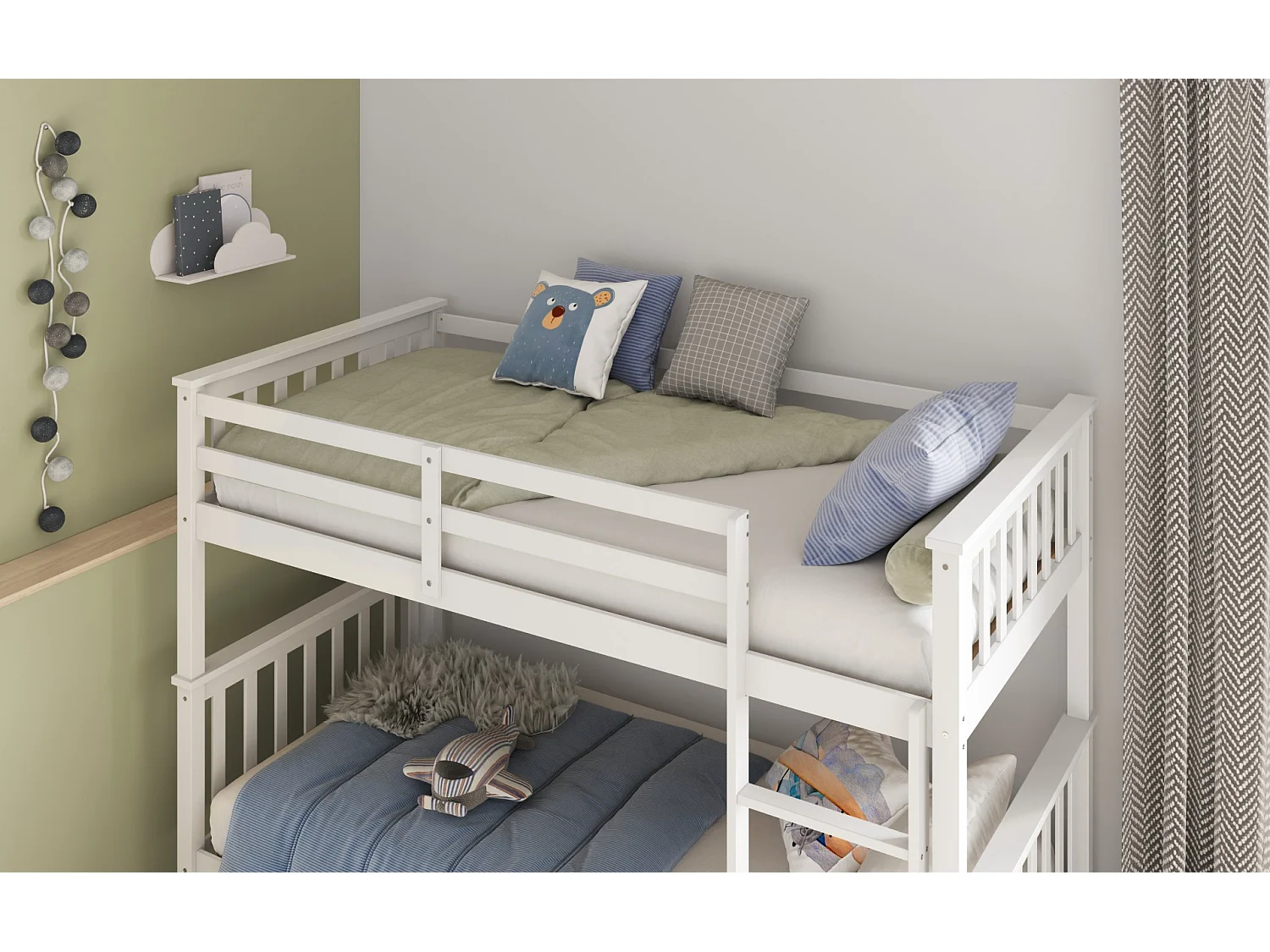 Flair Koop Bunk Bed White