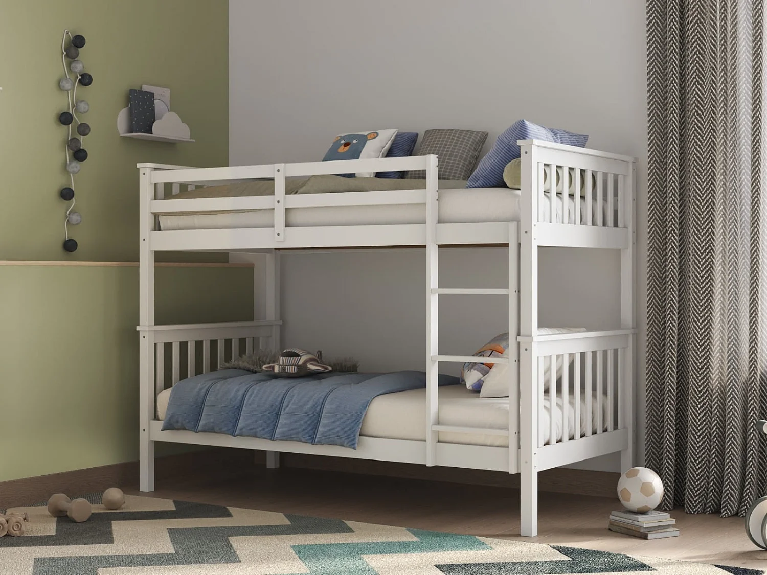 Flair Koop Bunk Bed White