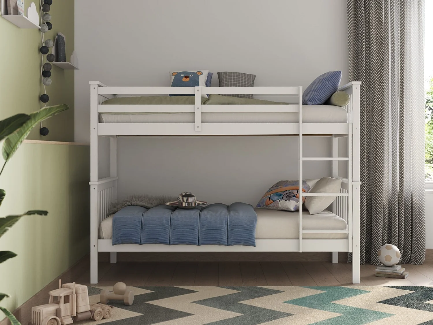 Flair Koop Bunk Bed White
