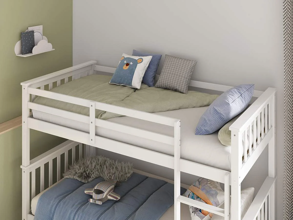 Flair Koop Bunk Bed White