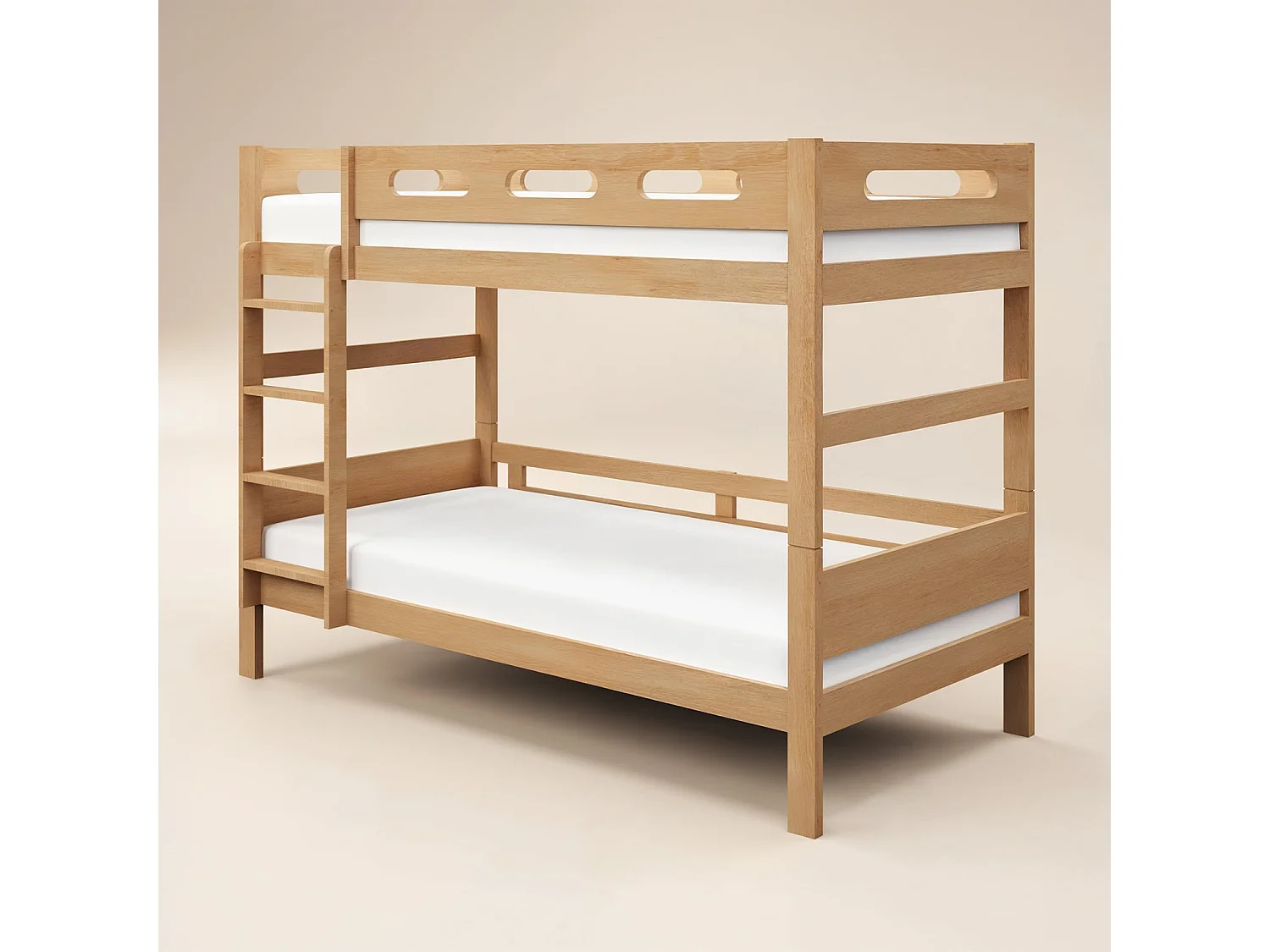 Flair Elijah Detachable Wooden Bunk Bed Brown