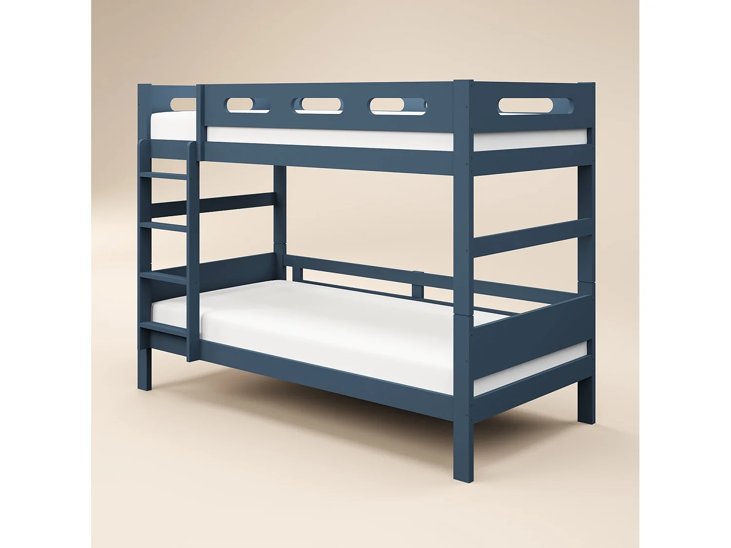 Flair Elijah Detachable Wooden Bunk Bed Blue