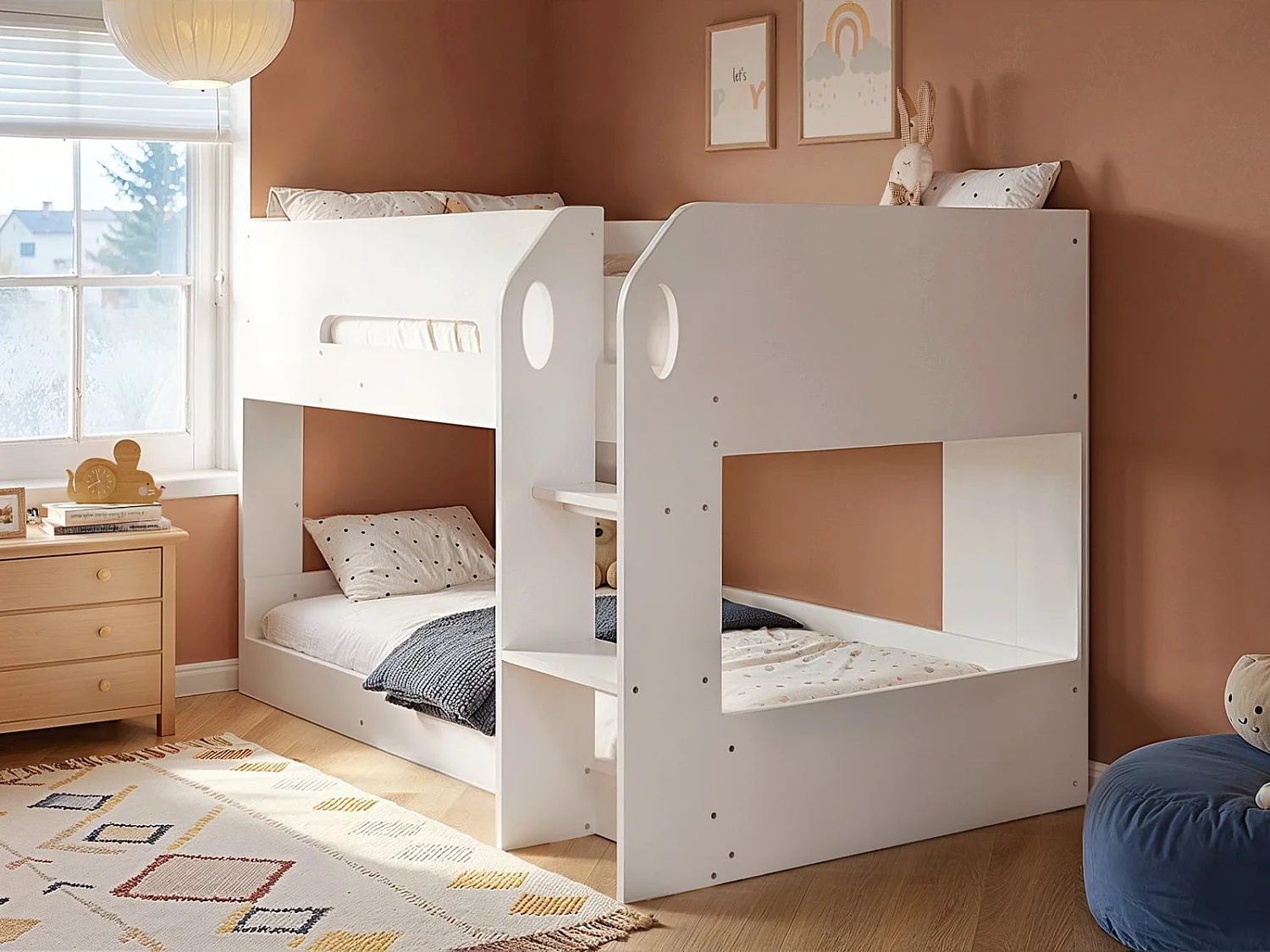 Flair Mystic Mini Bunk Bed White