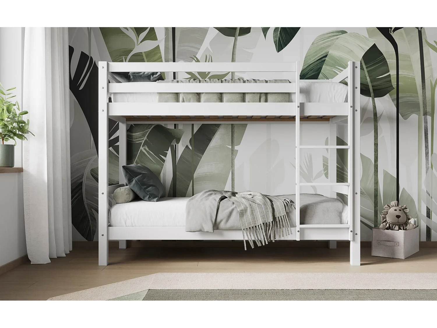 Flair Callisto Shorty Bunk Bed White