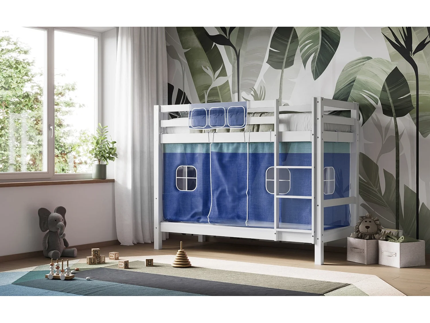 Flair Callisto Shorty Bunk Bed White