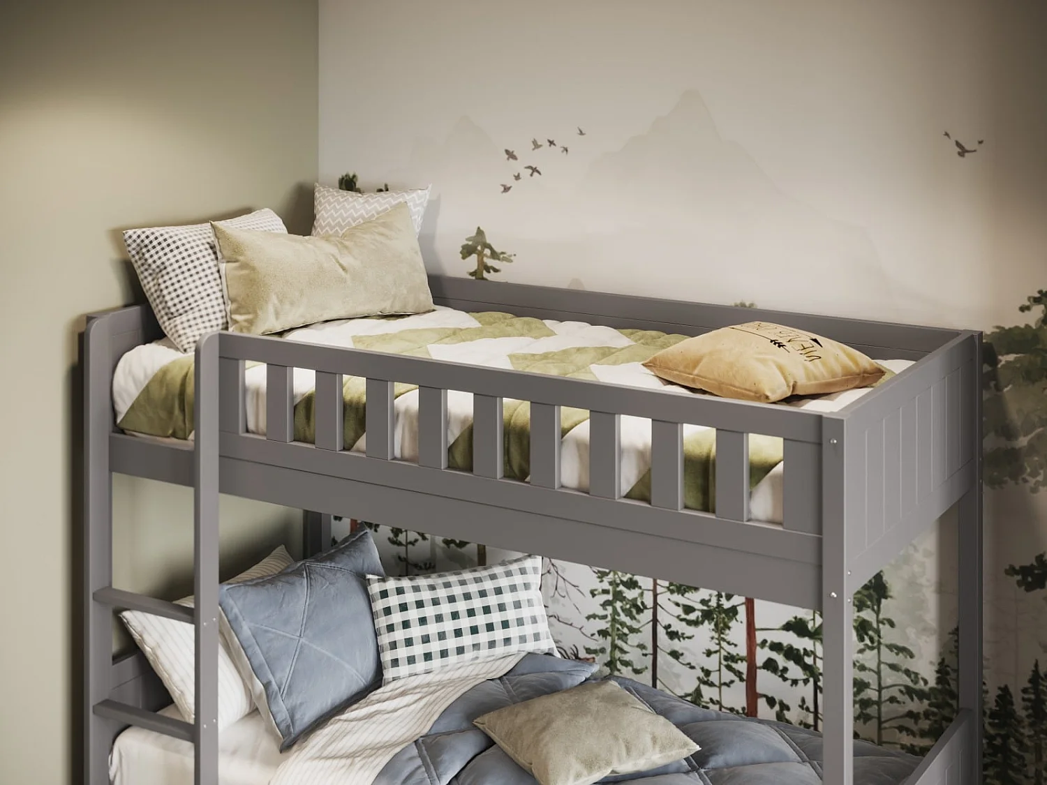 Flair Bea Bunk Bed Grey
