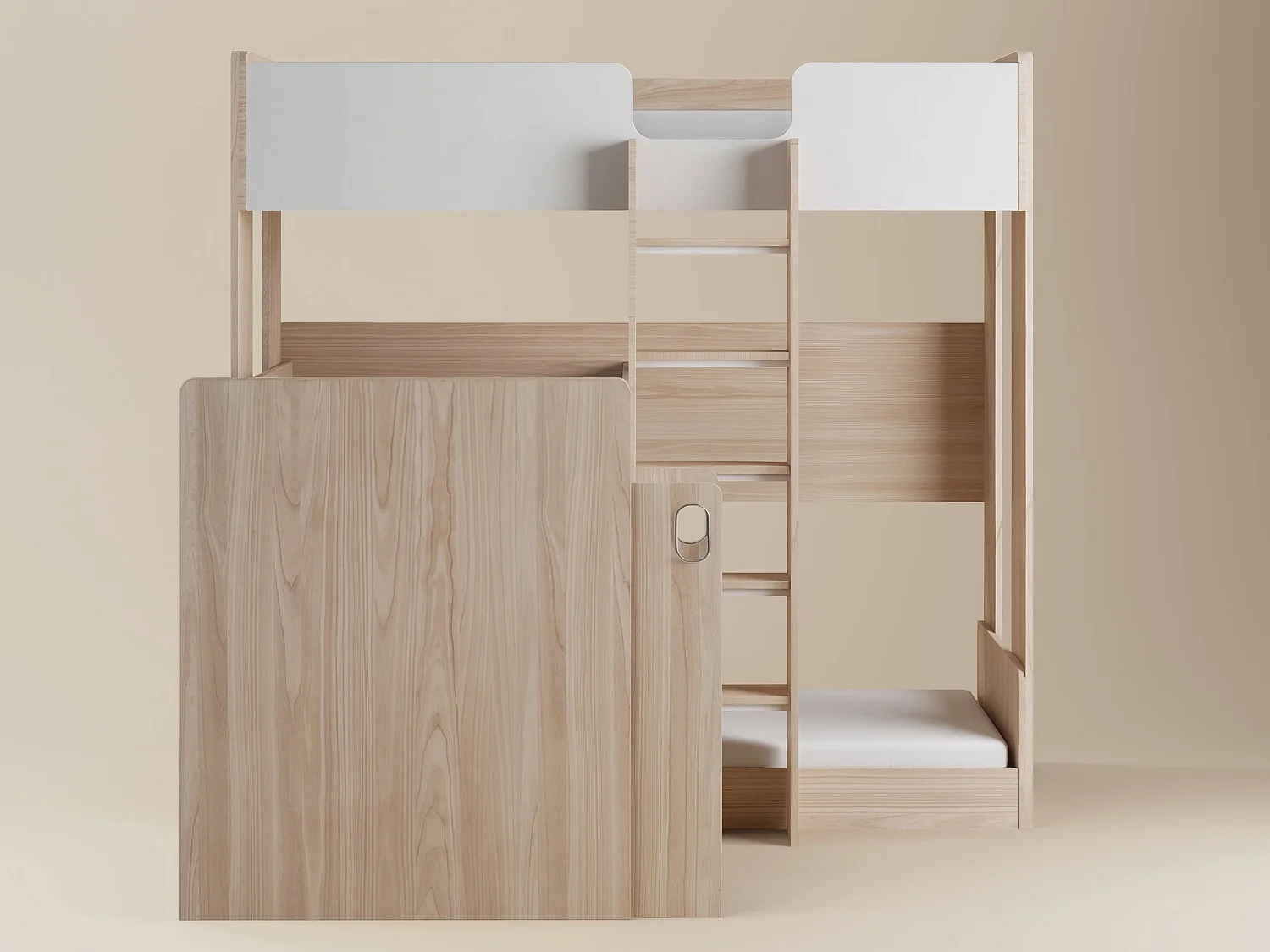 Flair Bode Triple Sleeper White & Oak