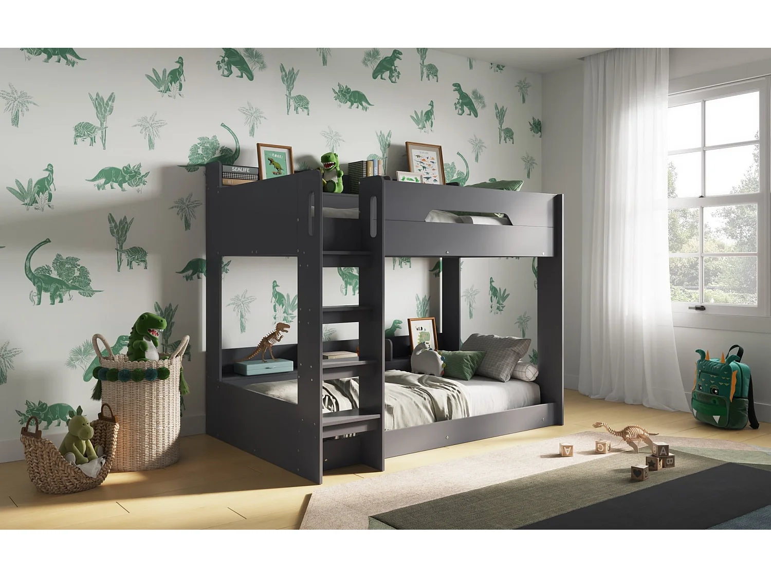 Flair Gravity Bunk Bed Grey