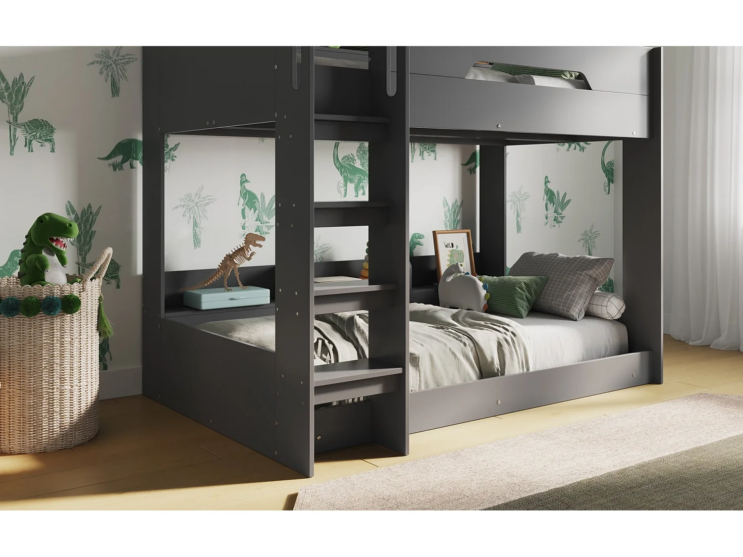Flair Gravity Bunk Bed Grey