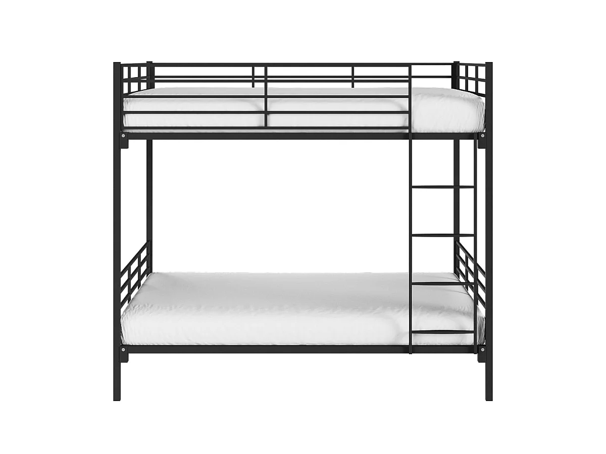 Flair Metayal Small Double Bunk Black Metal