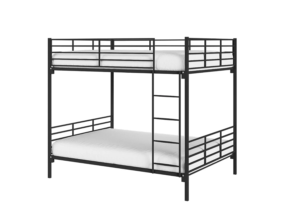 Flair Metayal Small Double Bunk Black Metal