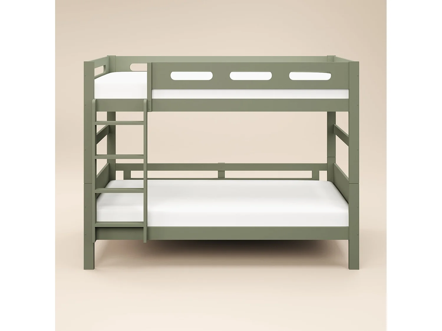 Flair Elijah Detachable Wooden Bunk Bed Green