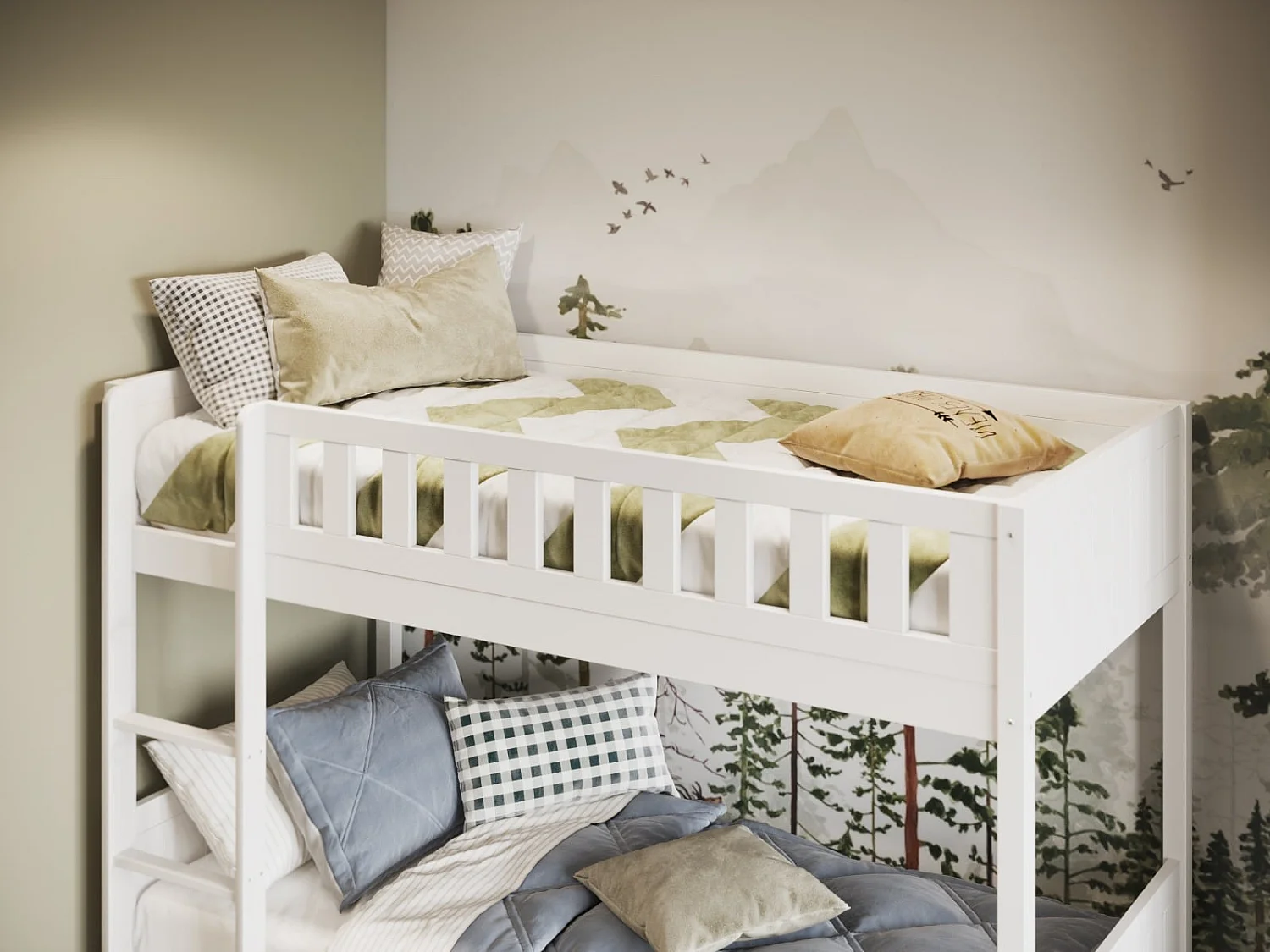 Flair Bea Bunk Bed White