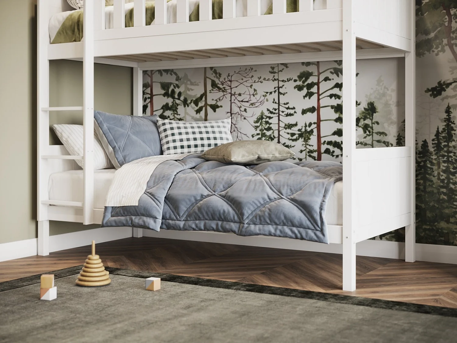 Flair Bea Bunk Bed White