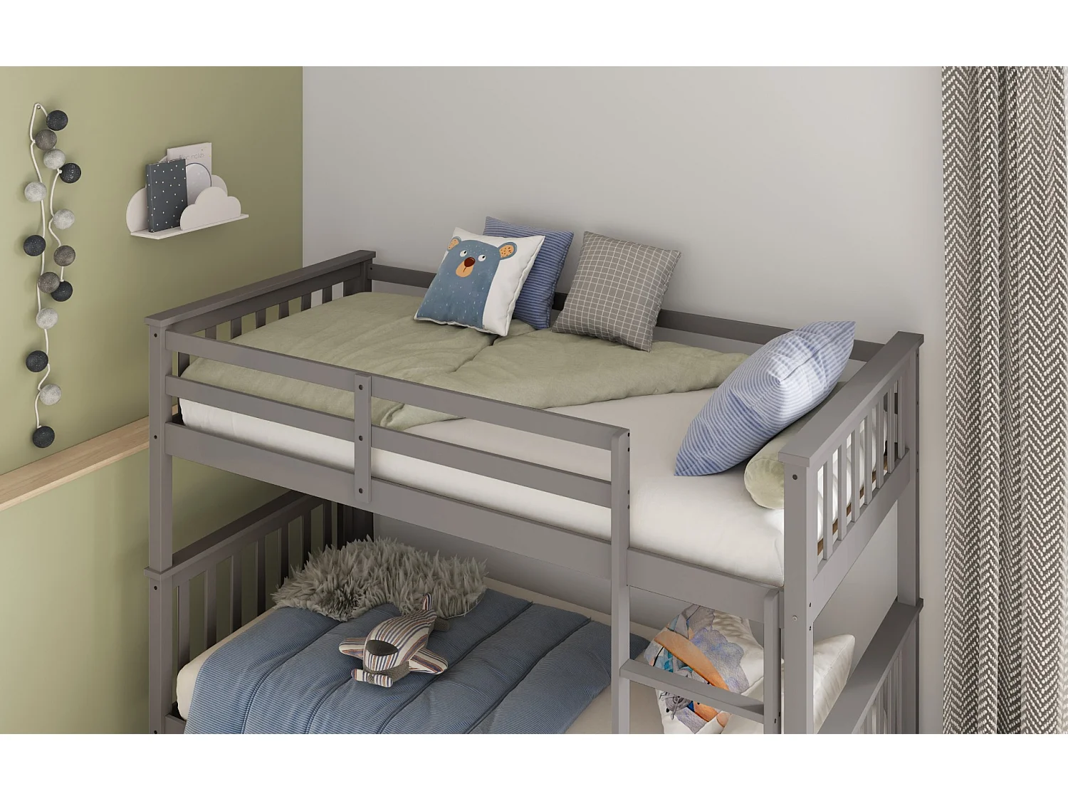 Flair Koop Bunk Bed Grey