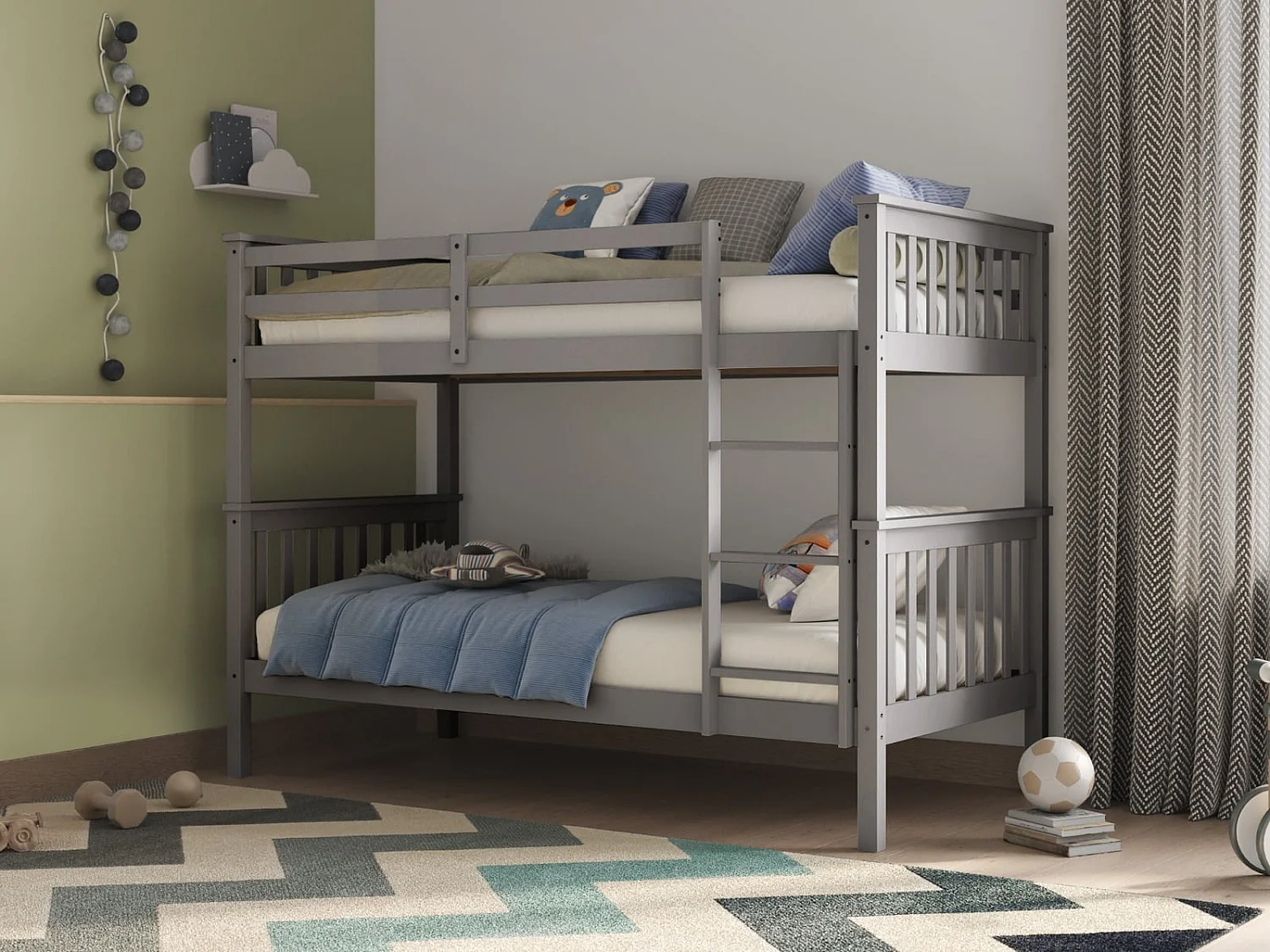 Flair Koop Bunk Bed Grey