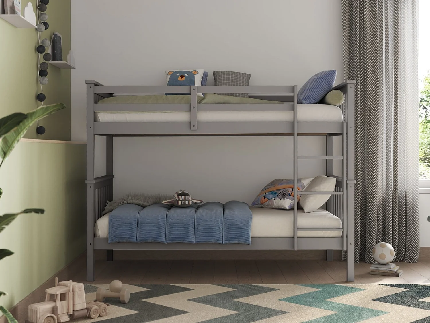Flair Koop Bunk Bed Grey
