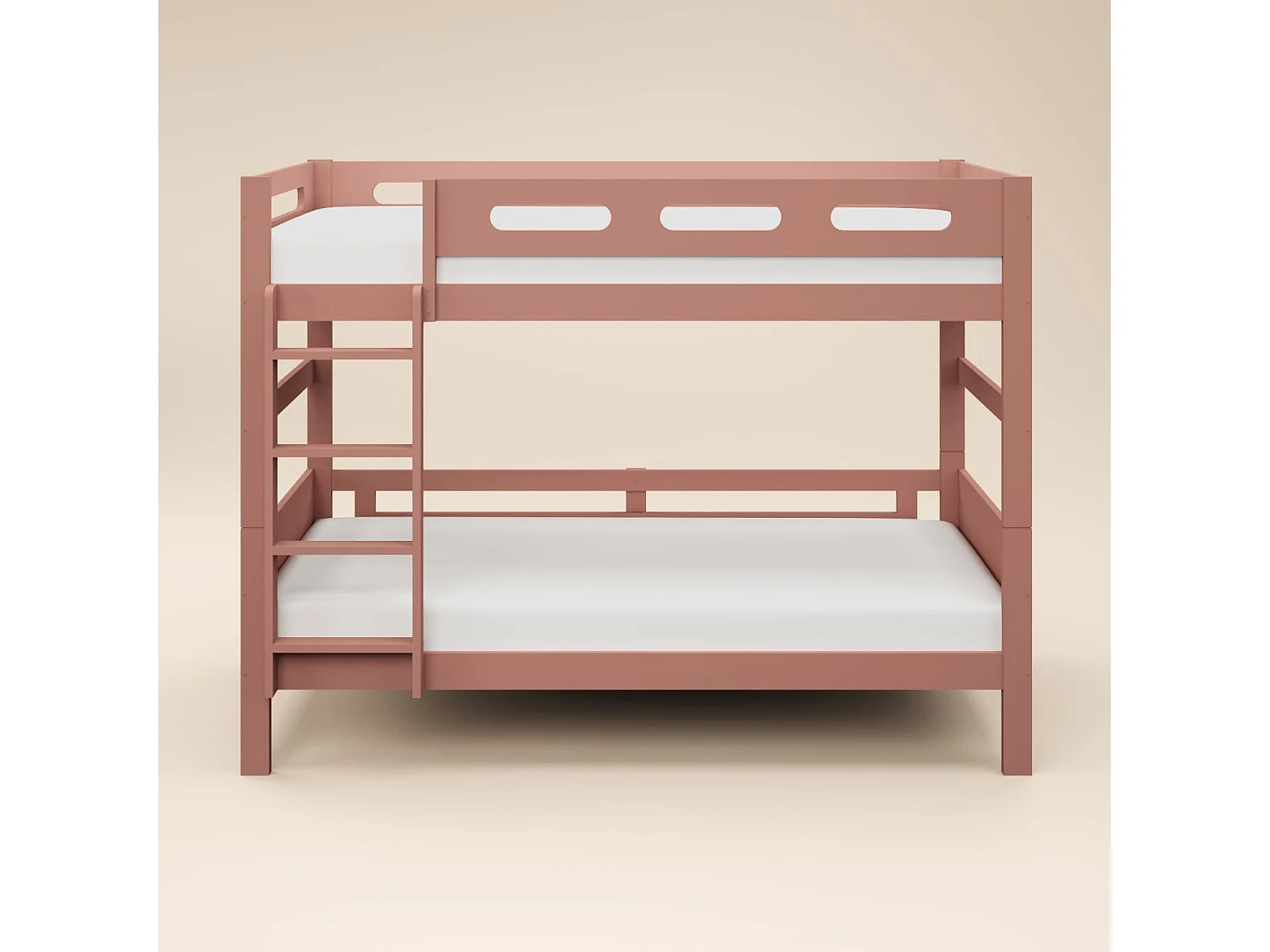 Flair Elijah Detachable Wooden Bunk Bed Pink