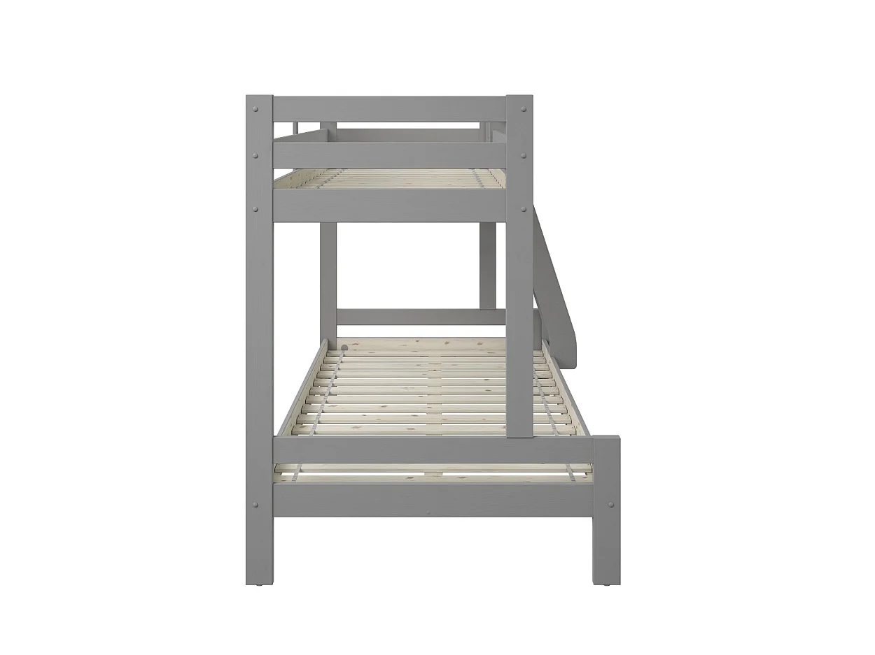 Noomi Nora Triple Bunk Bed Grey