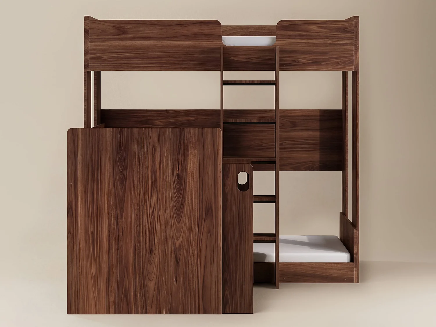 Flair Bode Triple Sleeper Oak & Walnut