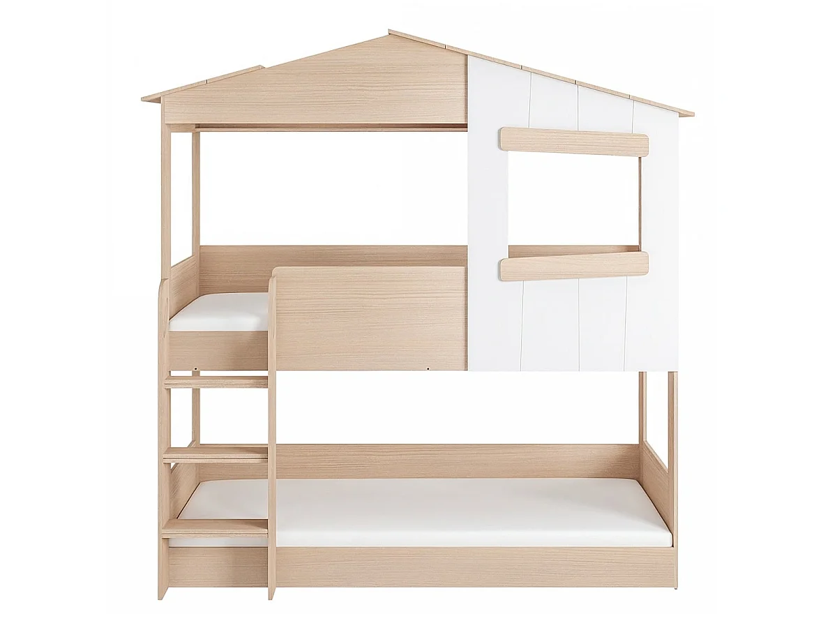 Flair Dreamland House Bunk Bed Oak
