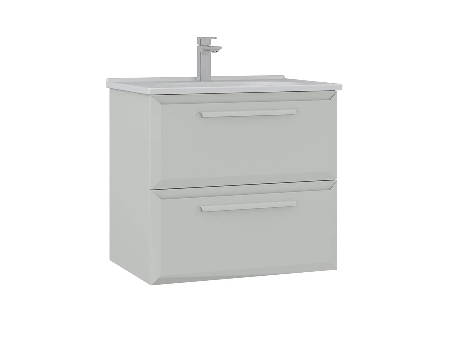 Waschtischunterschrank "Nuvola 65 v2" – 65 x 50 x 62 cm – Cashmere