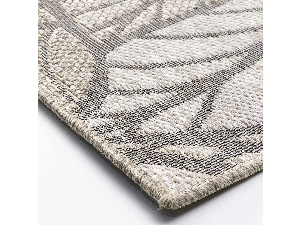 Tapis Déco Tissé "Vitalis" 160x230cm Naturel