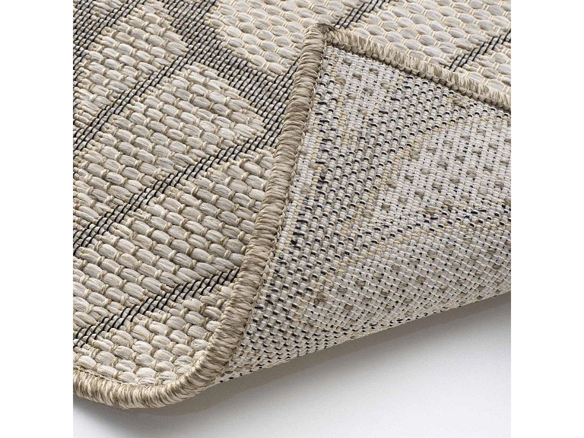 Tapis Déco Tissé "Vitalis" 160x230cm Naturel