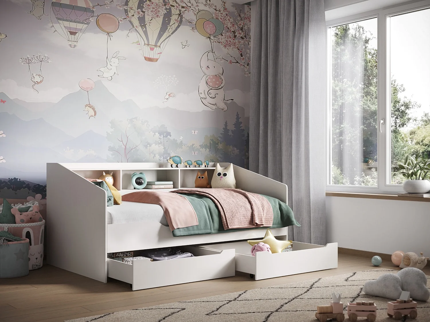 Flair Leni Day Bed White