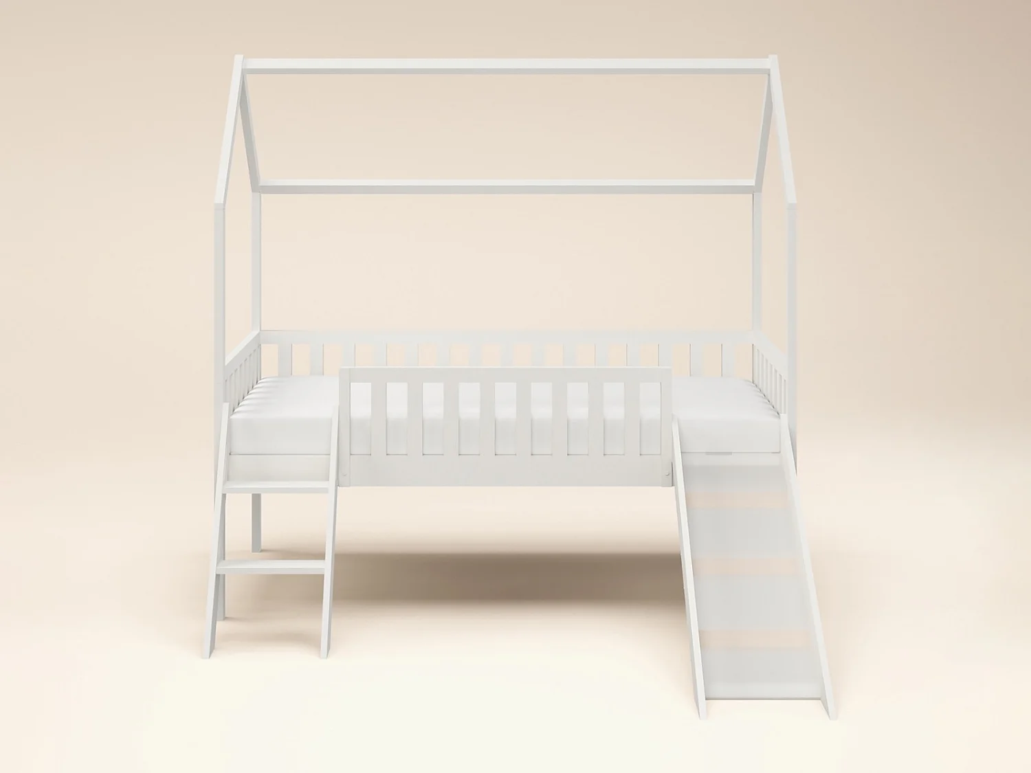 Flair Explorer Slide Midsleeper with Rails White