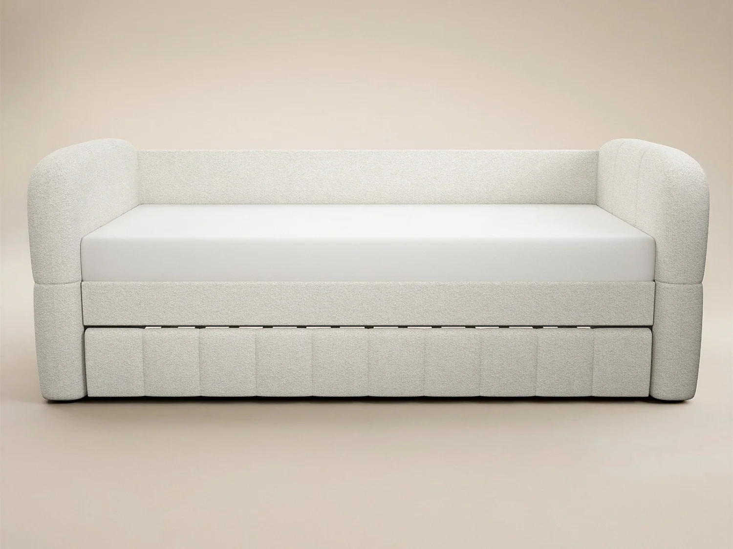 Flair Livia Day Bed with Trundle Cream