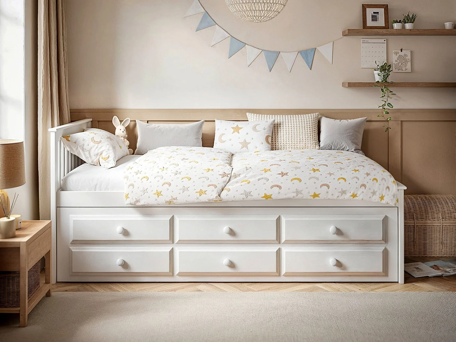 Flair Montana Captains Guest Bed White