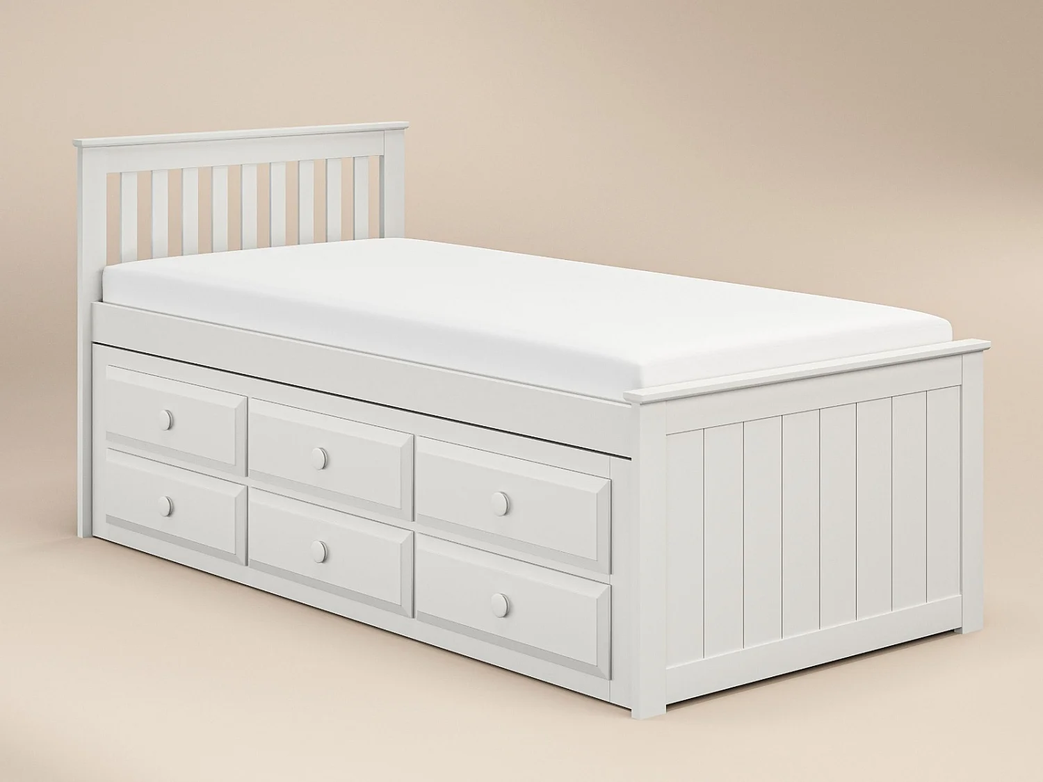Flair Montana Captains Guest Bed White