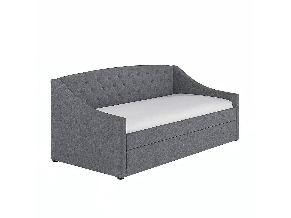 Flair Aurora Grey Daybed with Trundle