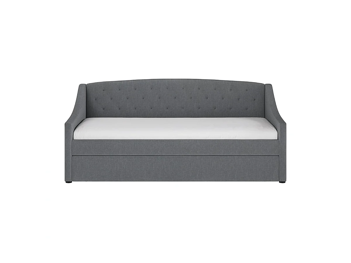 Flair Aurora Grey Daybed with Trundle